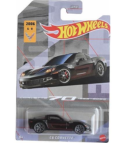 Amazon.com: Hot Wheels Corvette C6, Treasure Hunt : Arts, Crafts